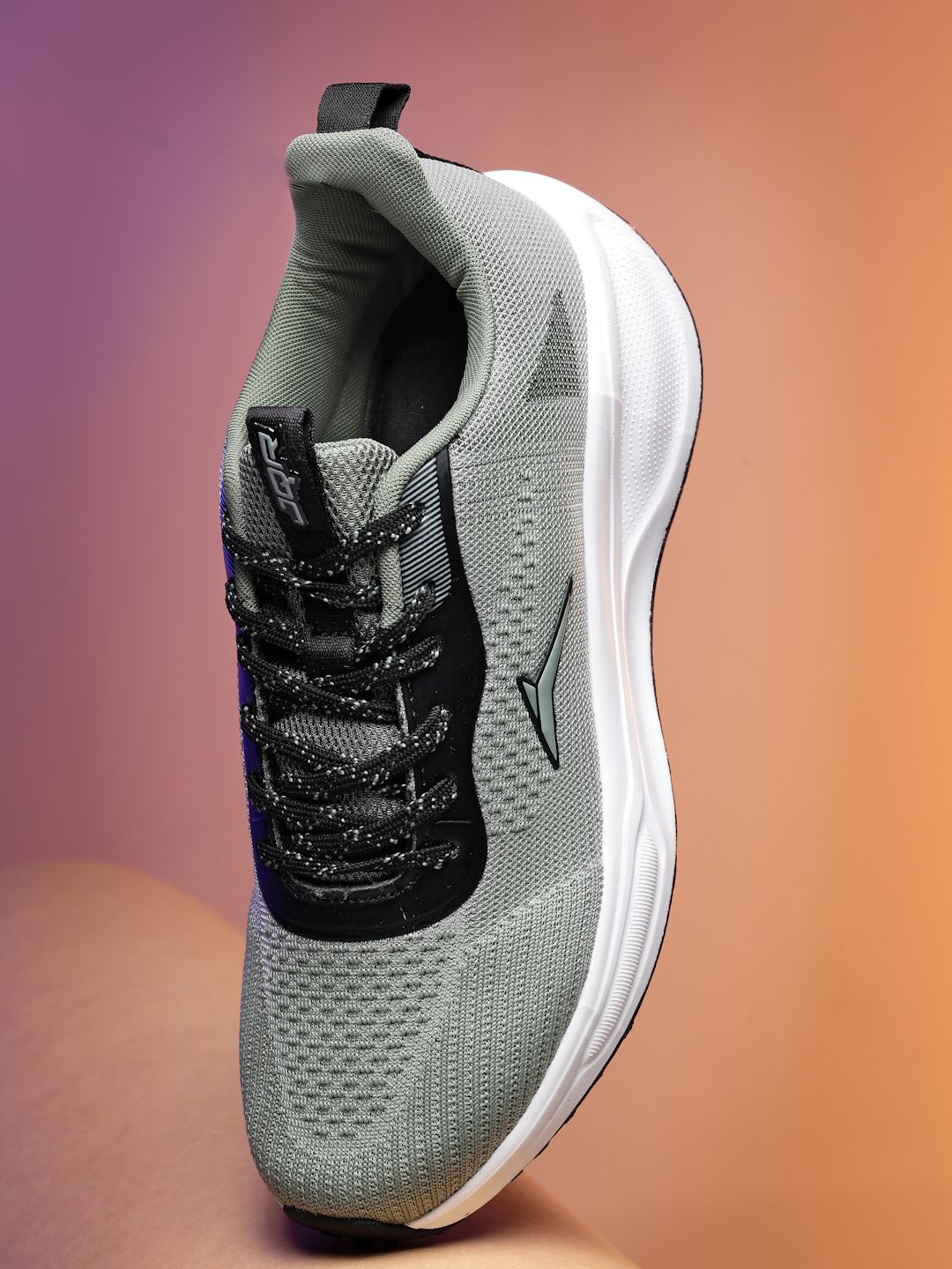JQR Men Mesh Running Non-Marking Lace-Ups Shoes