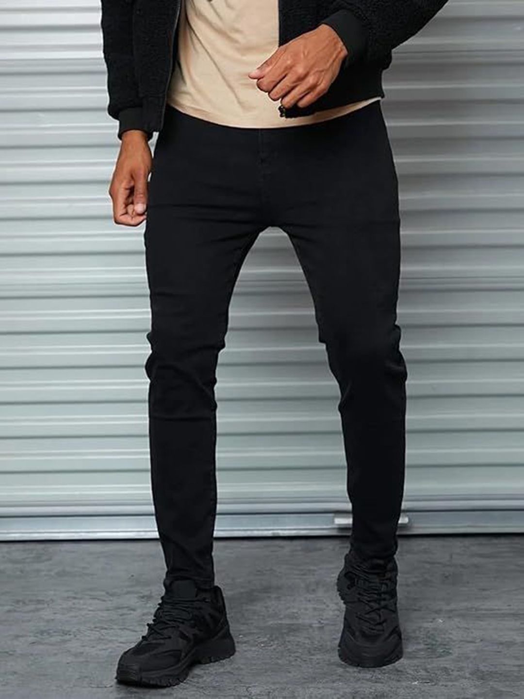 R.Code by The Roadster Life Co. Men Regular Fit High-Rise Stretchable Jeans