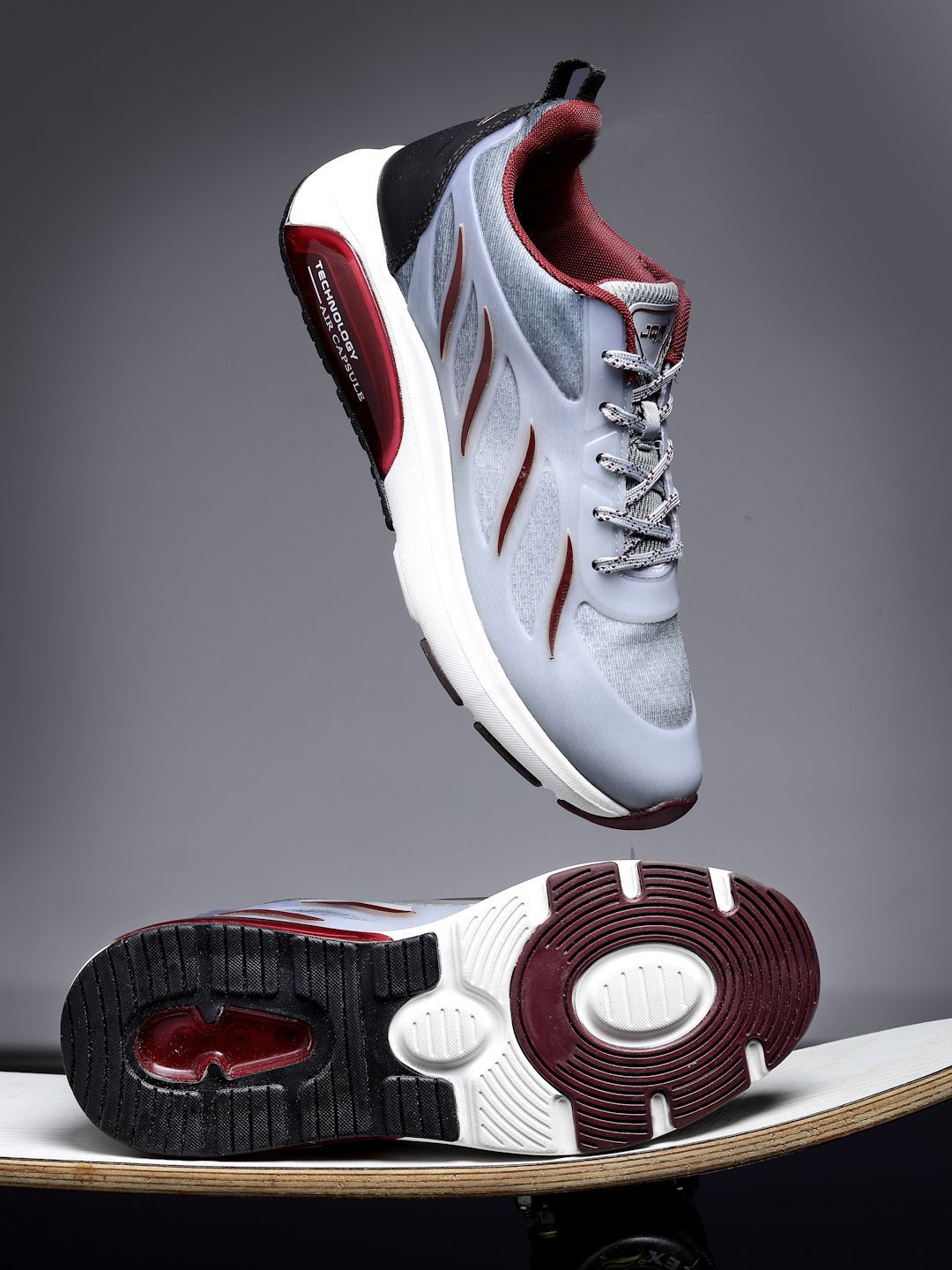 JQR GALAXY RACER Men Mesh Mesh Running Non-Marking Sports Shoes