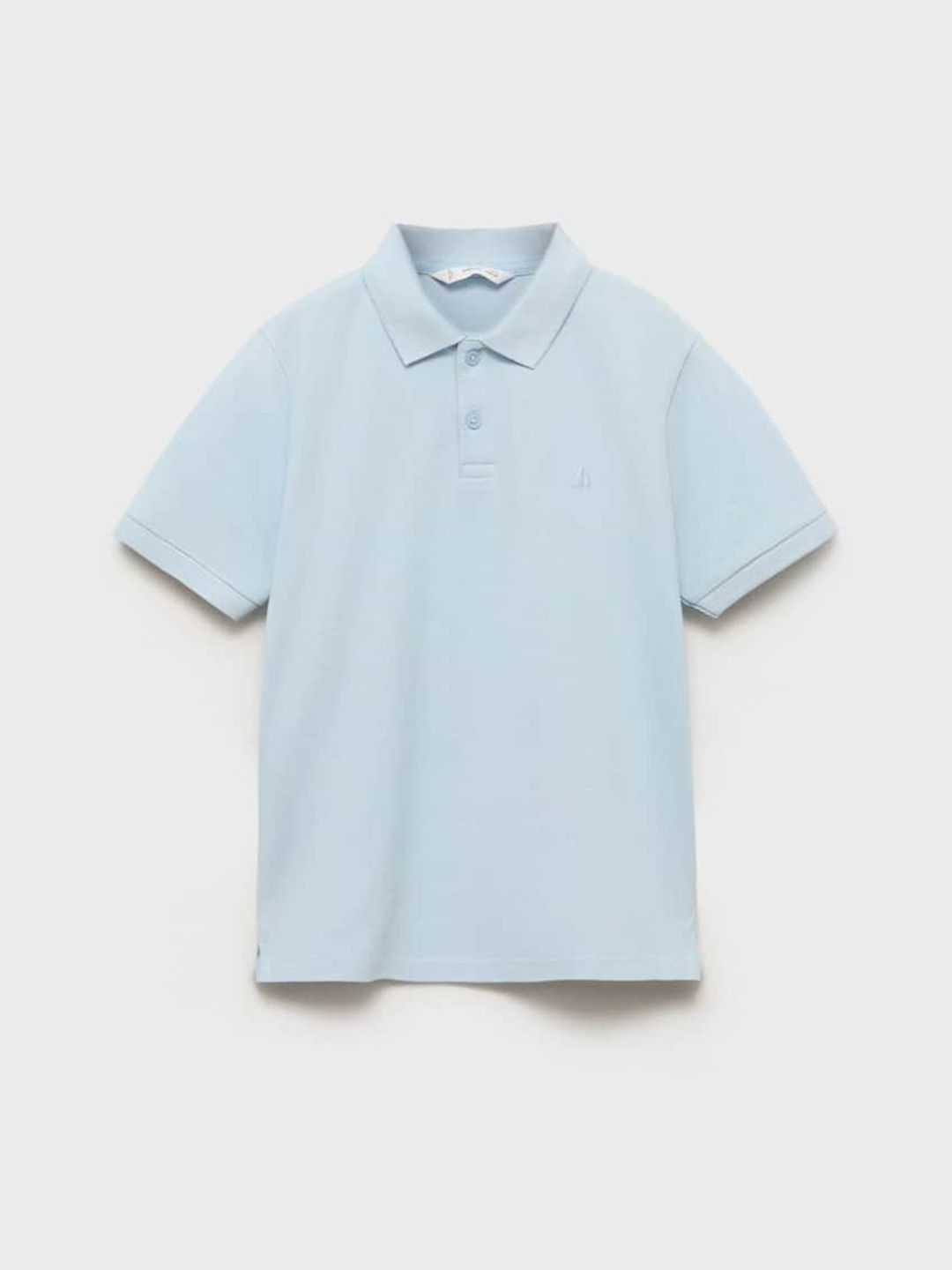 Mango Kids Boys Polo Collar Pure Cotton T-shirt