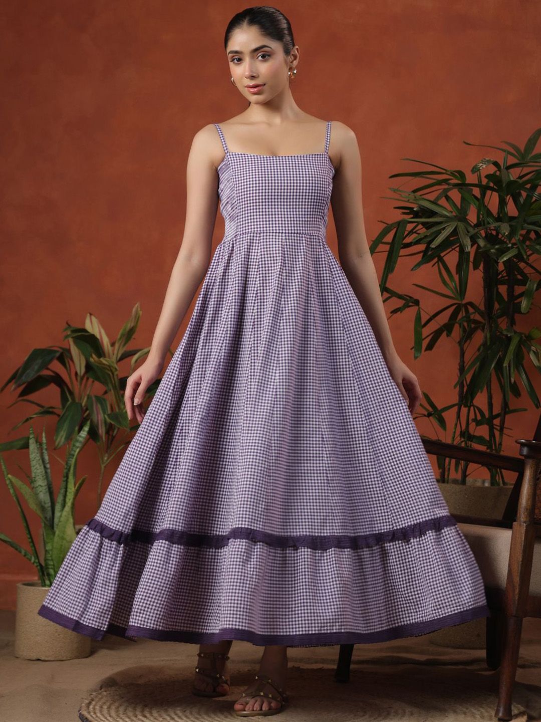 white christmas dresses Golden Embroidered Ruffled Gown (Barbie Dress) main image 0