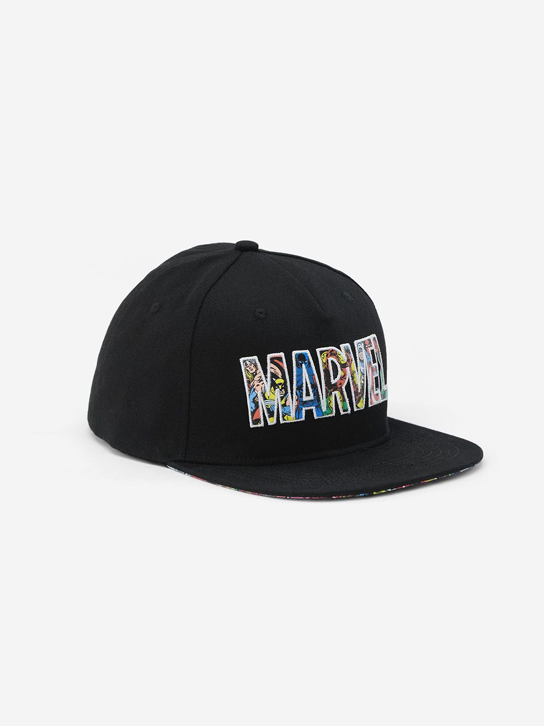 The Souled Store Men Marvel Printed Black Caps