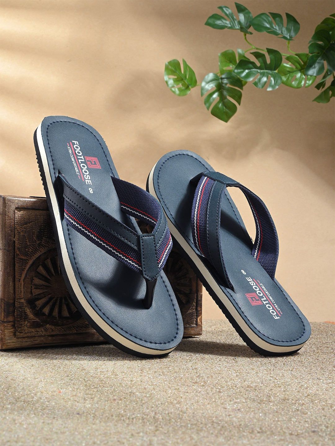 FOOTLOOSE Men Thong Flip-Flops