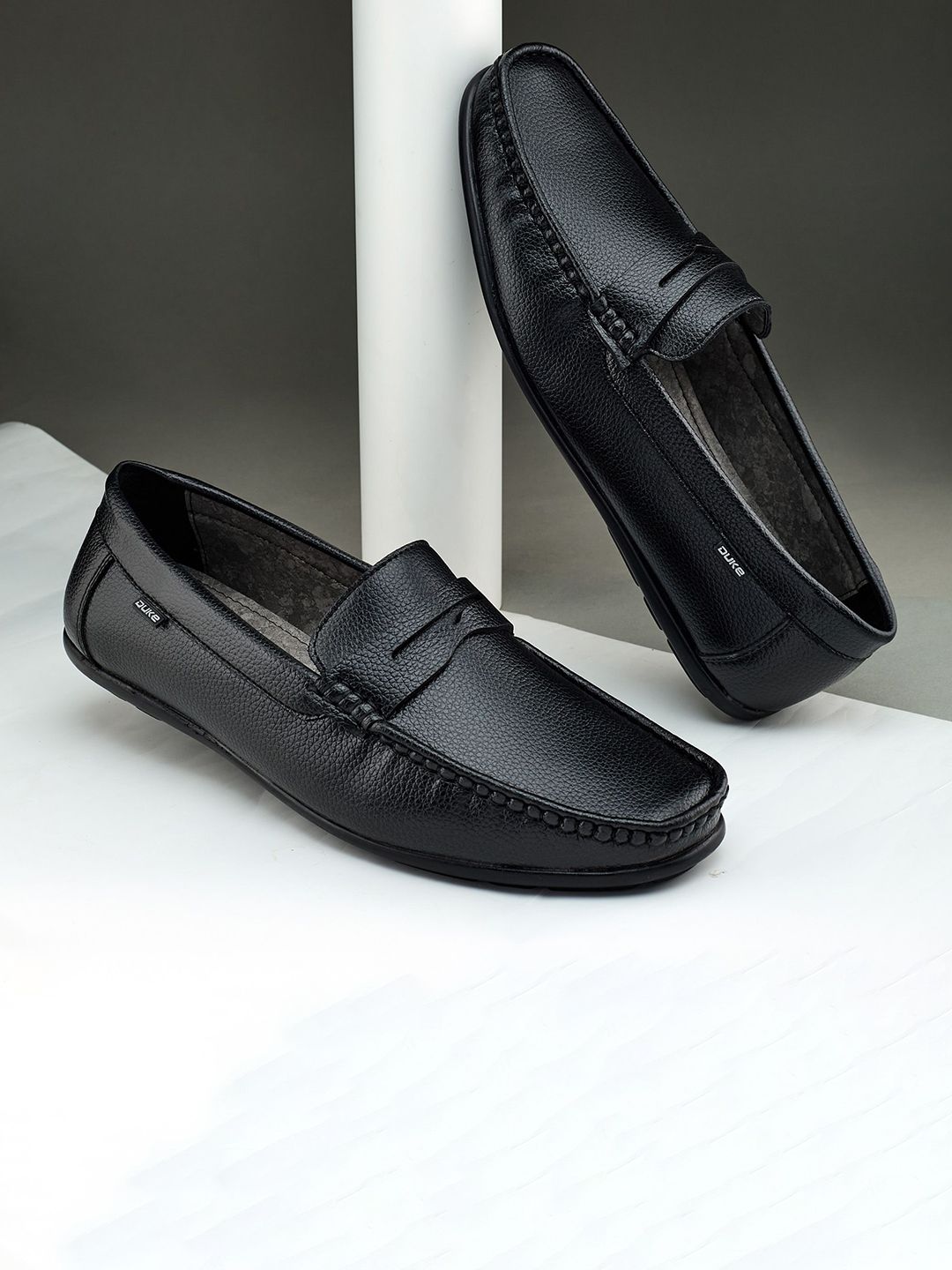Duke Men Textured Prestige Loafers