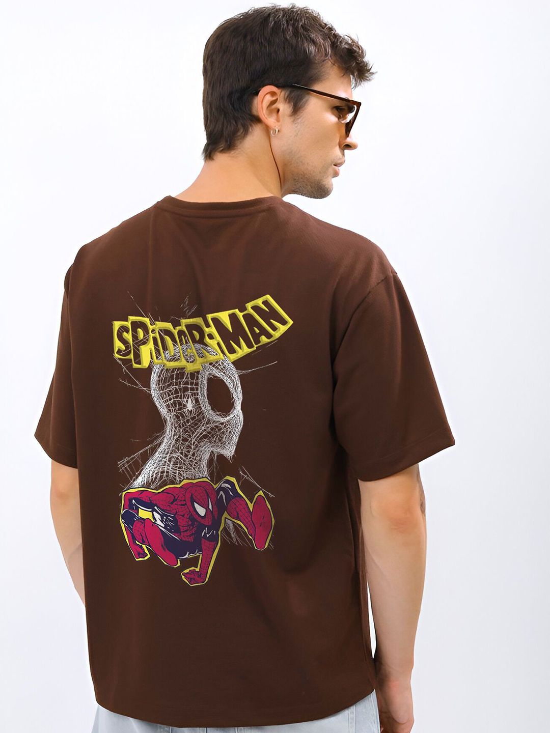 Jack Paris Men Graphic Printed Round Neck Relaxed Fit Cotton T-shirt