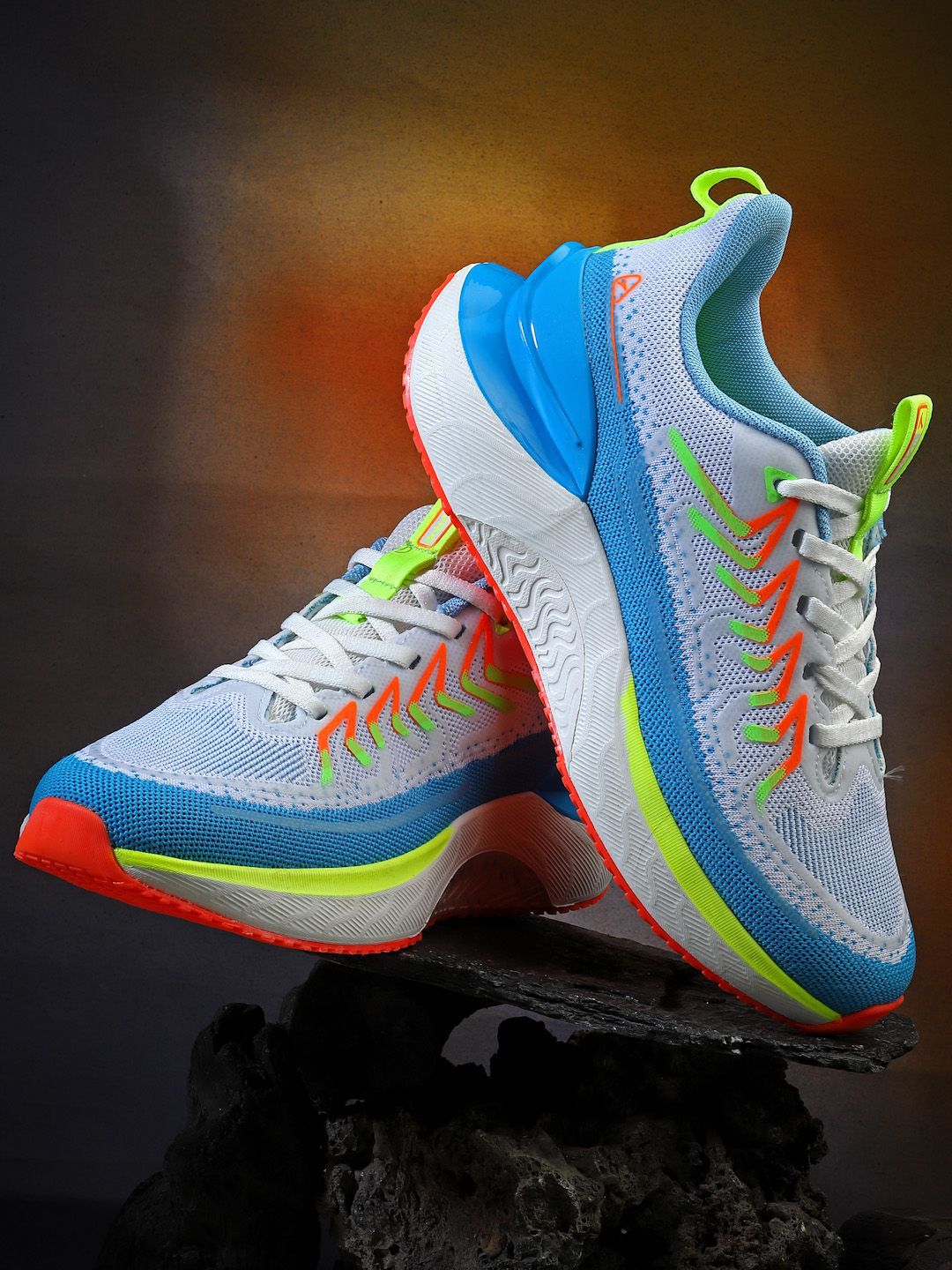 Action Men Mesh Running Lace-Ups Non-Marking Shoes