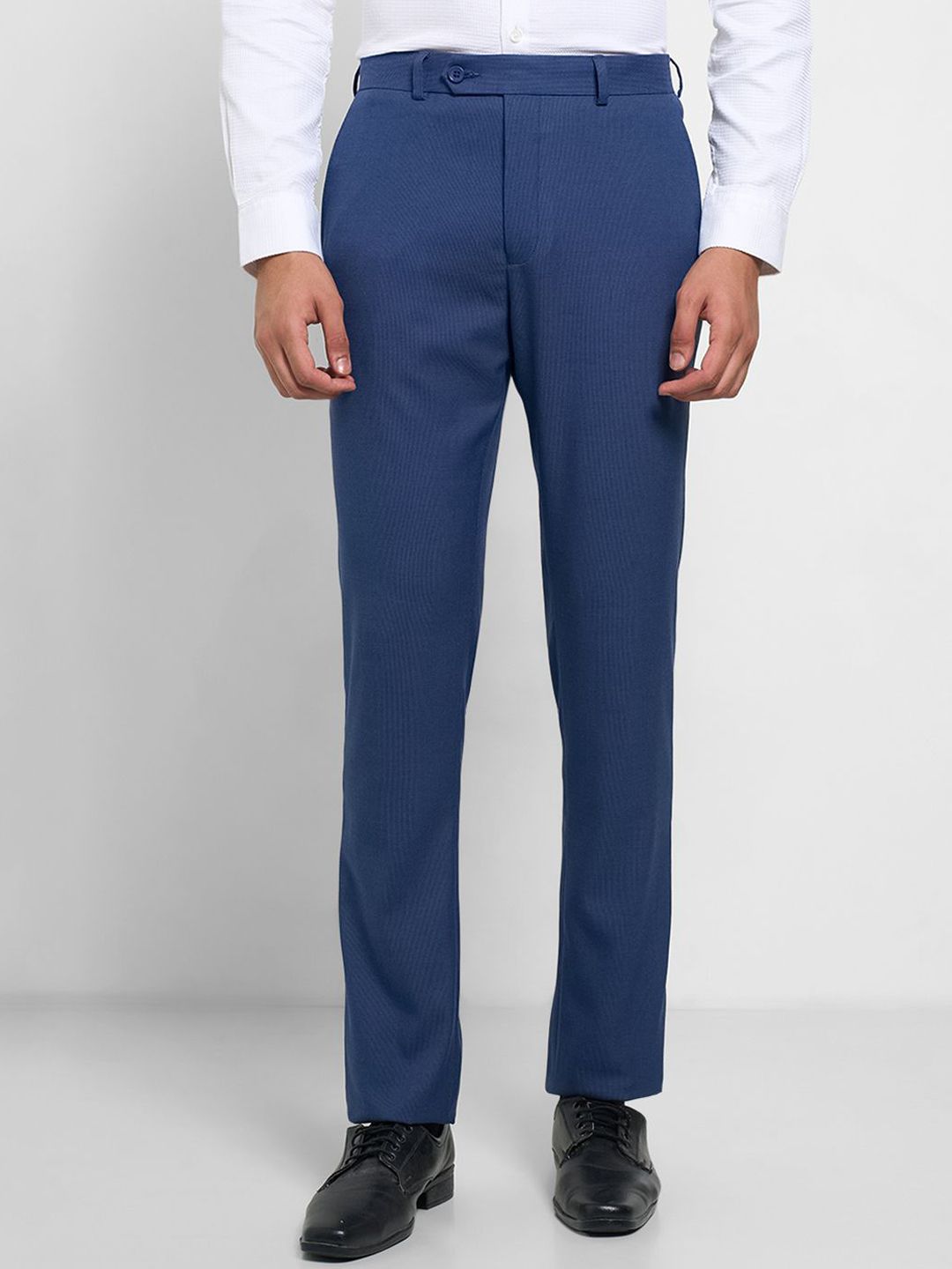 Peregrine by Pantaloons Men Slim Fit Formal Trousers
