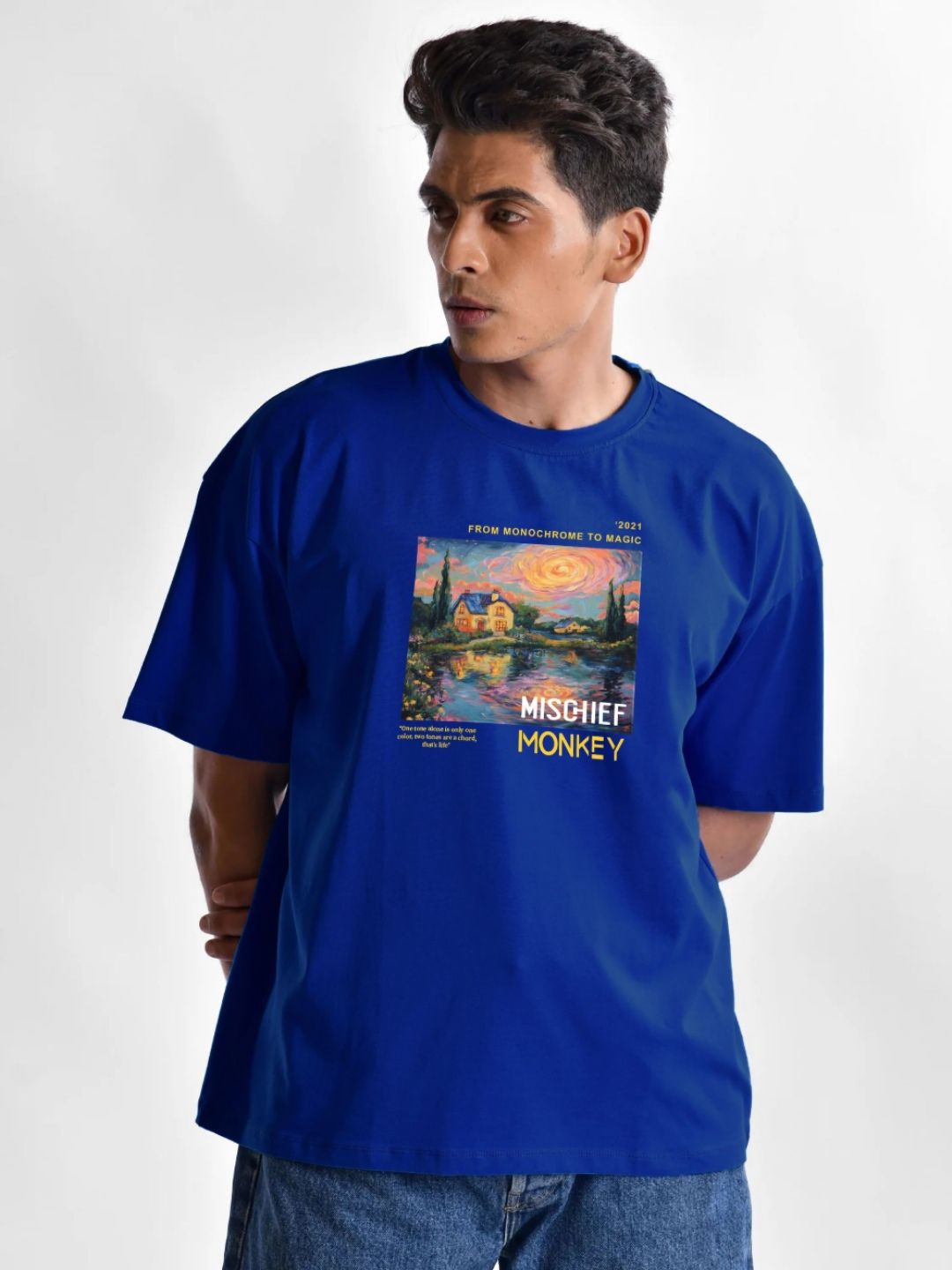 MISCHIEF MONKEY Men T-shirt