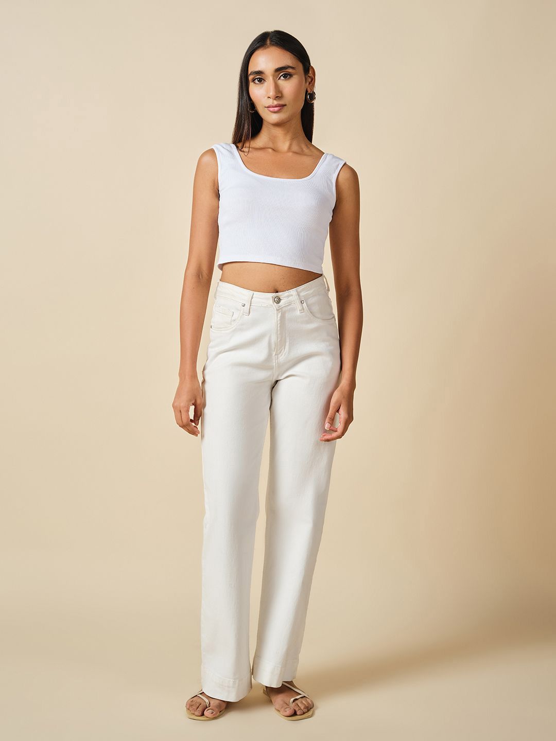 Global Desi Global Desi Women Cotton Crop Top