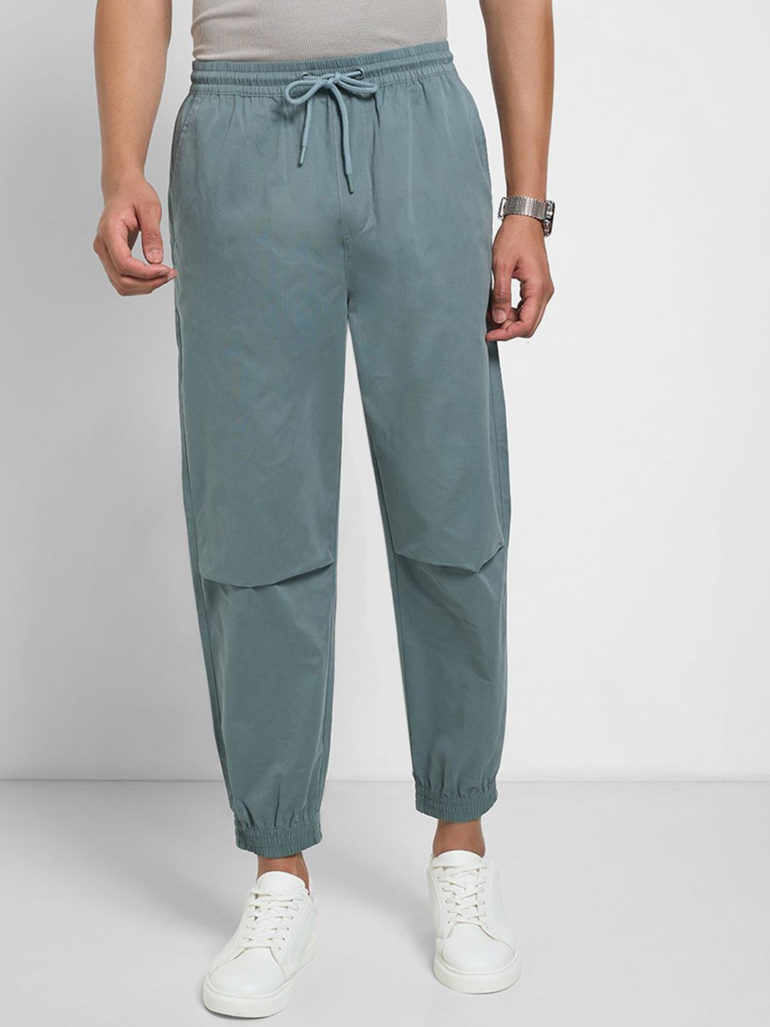 7 Alt by Pantaloons Men Relaxed Fit Mid-Rise Joggers Trousers