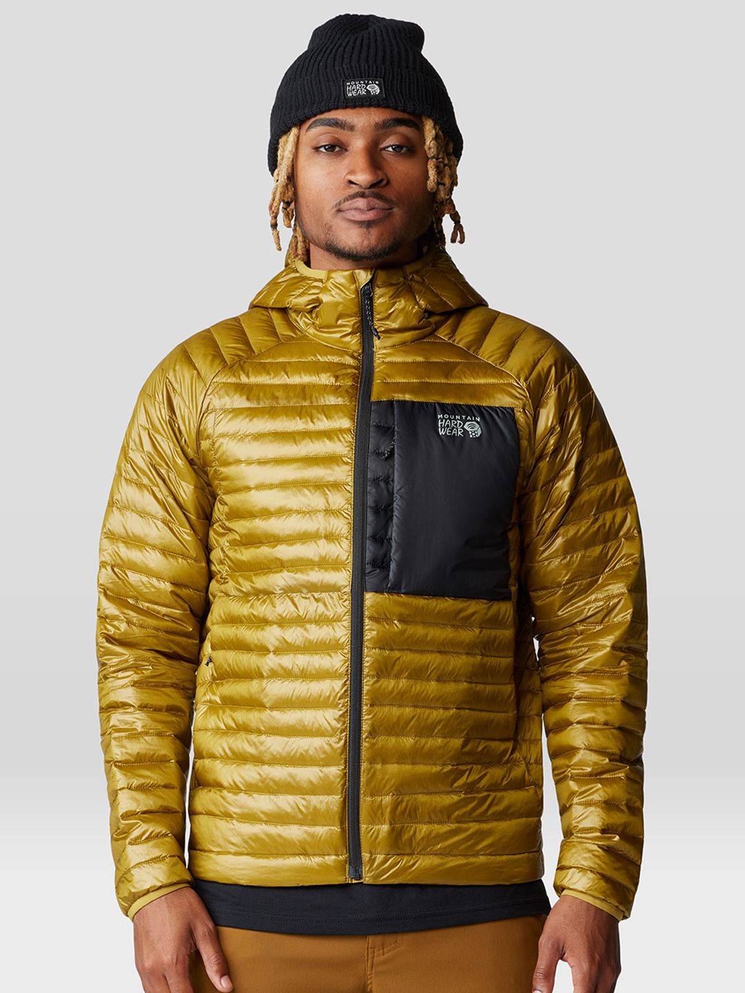 Mountain Hardwear Men Solid Lightweight Puffer Jacket