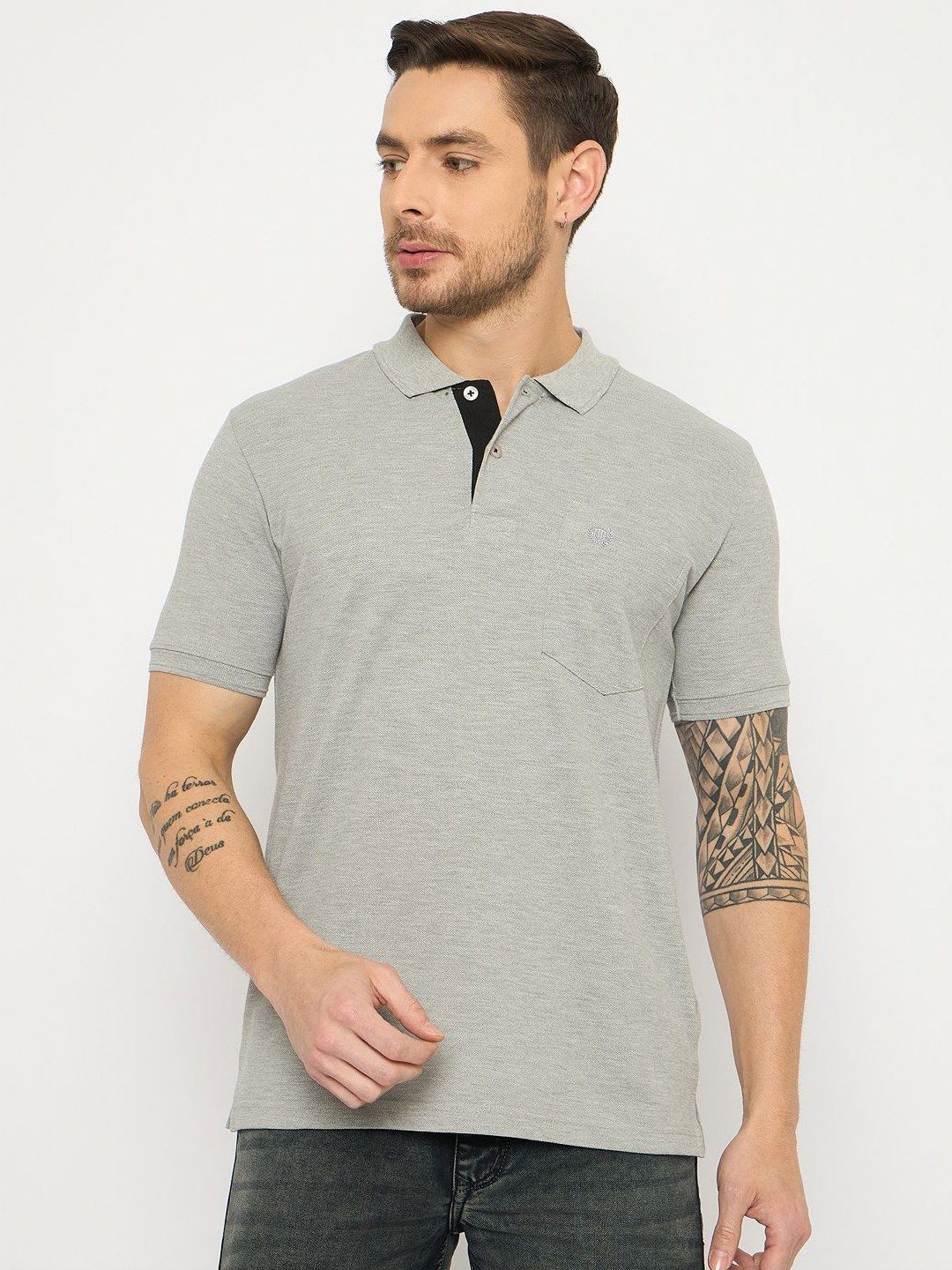 Duke Polo Collar Cotton T-shirt