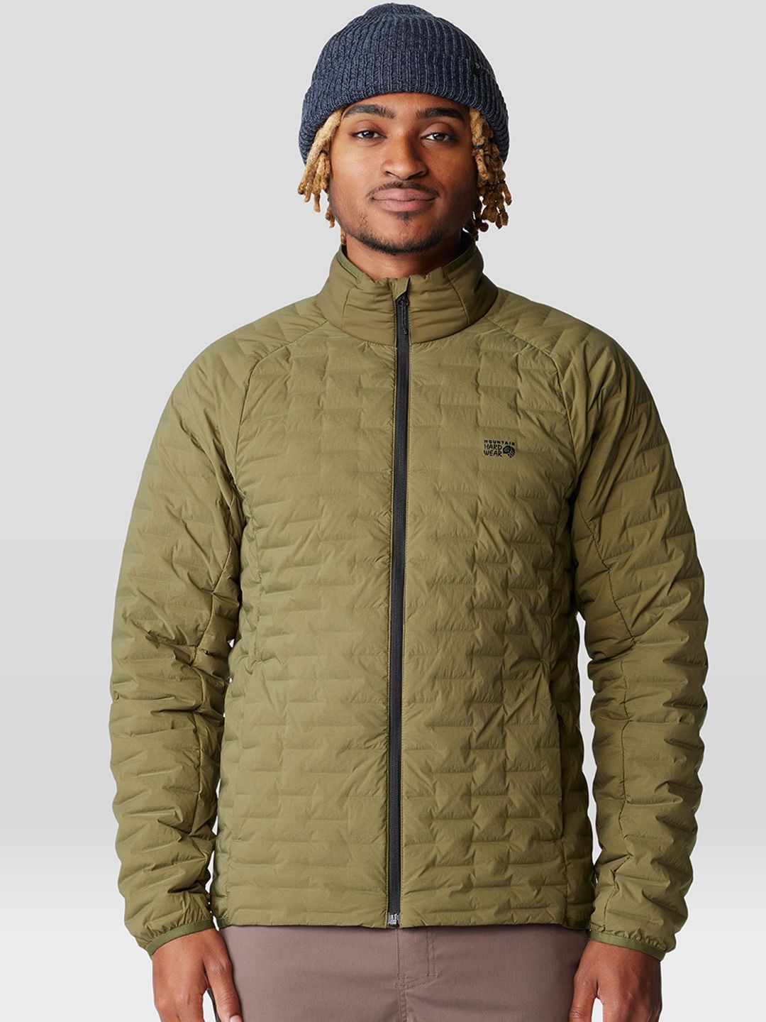 Mountain Hardwear Men Solid Lightweight Outdoor Padded Jacket