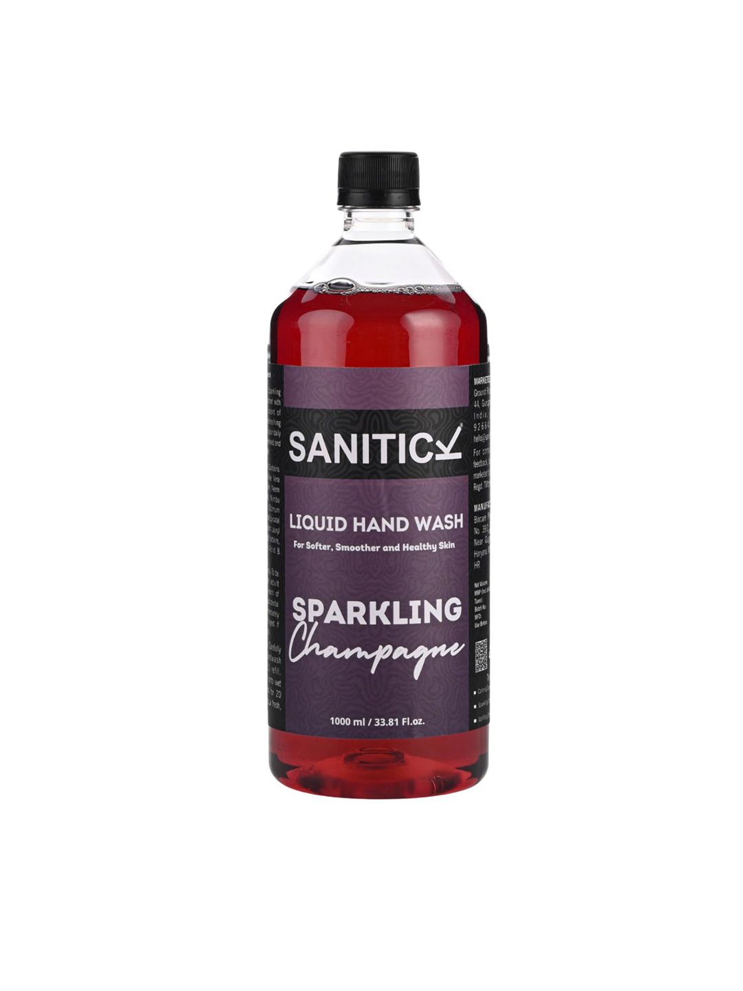 Buy SANITICK Sparkling Champagne Liquid Handwash- 1000 ml - Hand Wash for  Men 33672849 | Myntra