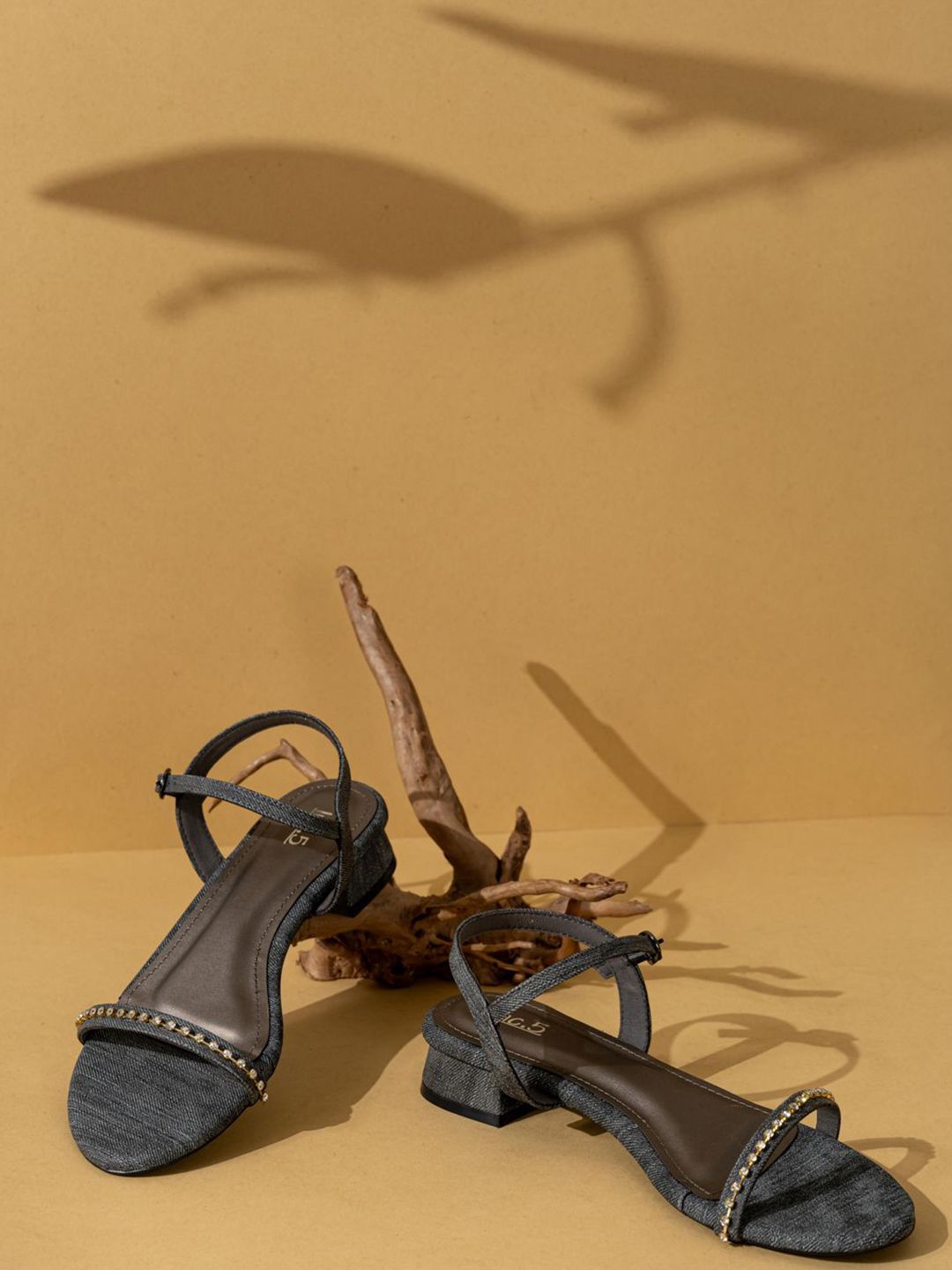 Inc 5 Women Embellished Open-Toe Sandals