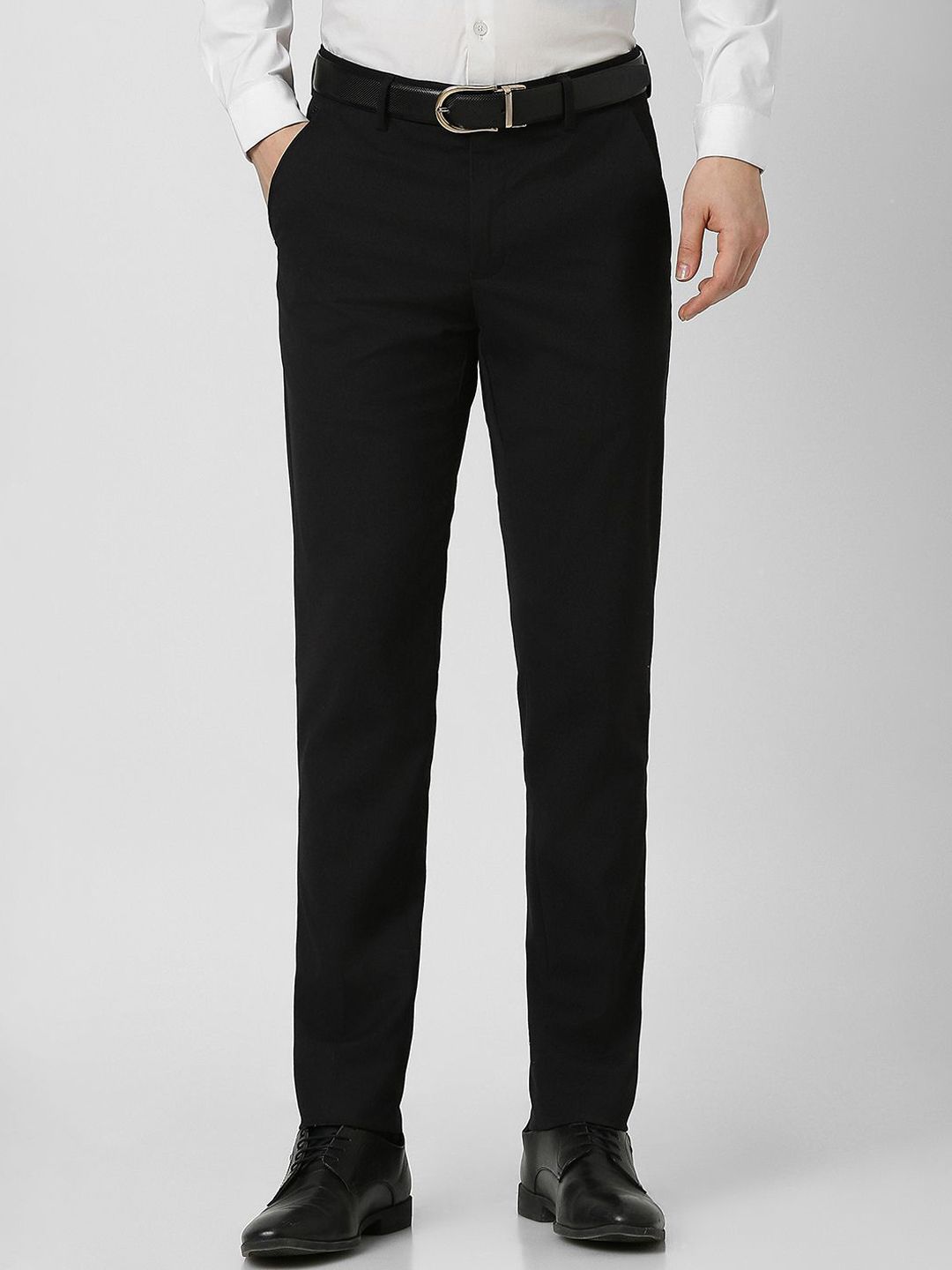 Peter England Elite Men Slim Fit Trousers