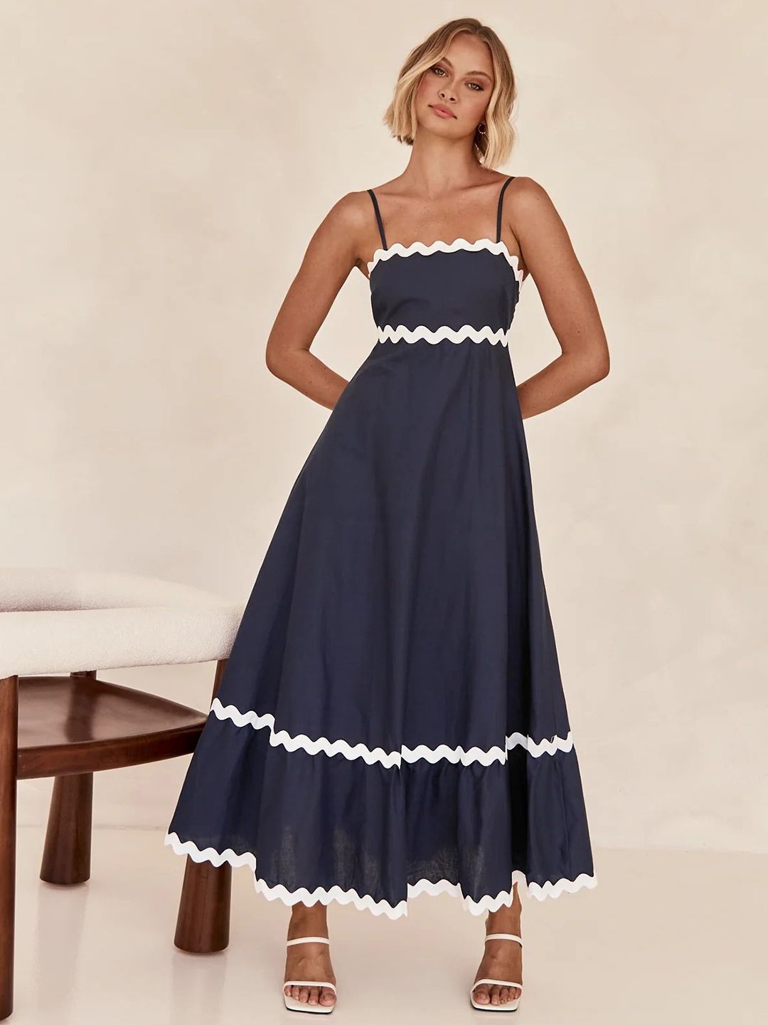 Evening Gown Black And Cream Dresses With Sleeves Buy All About You Maxi  Dress Dresses For Women 33691694 Myntra