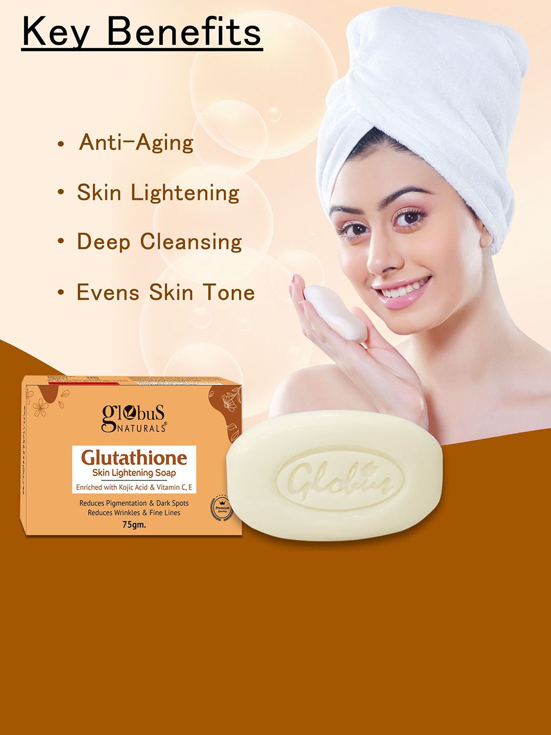 glutathione sabun ke fayde Buy Globus naturals Set Of 2 Skin Lightening Soap With Vitamin C - 75 g Each - Soap for Women 33447486 B12 and MIC Injections