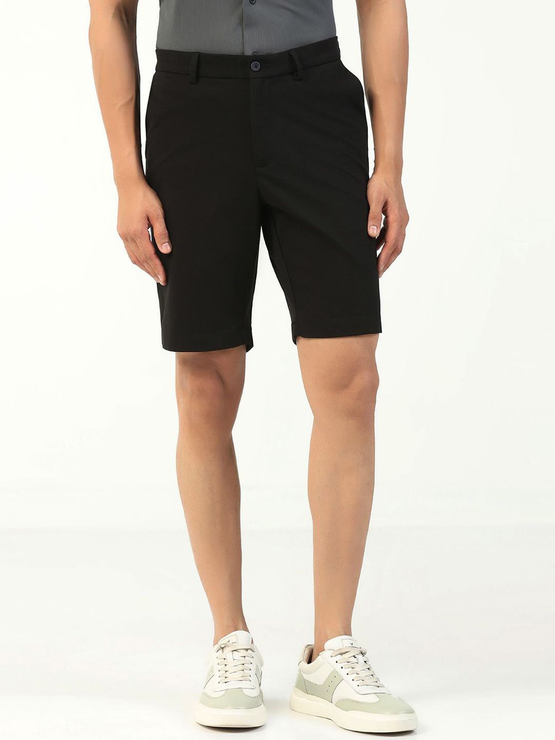 Blackberrys Men Slim Fit Regular Shorts