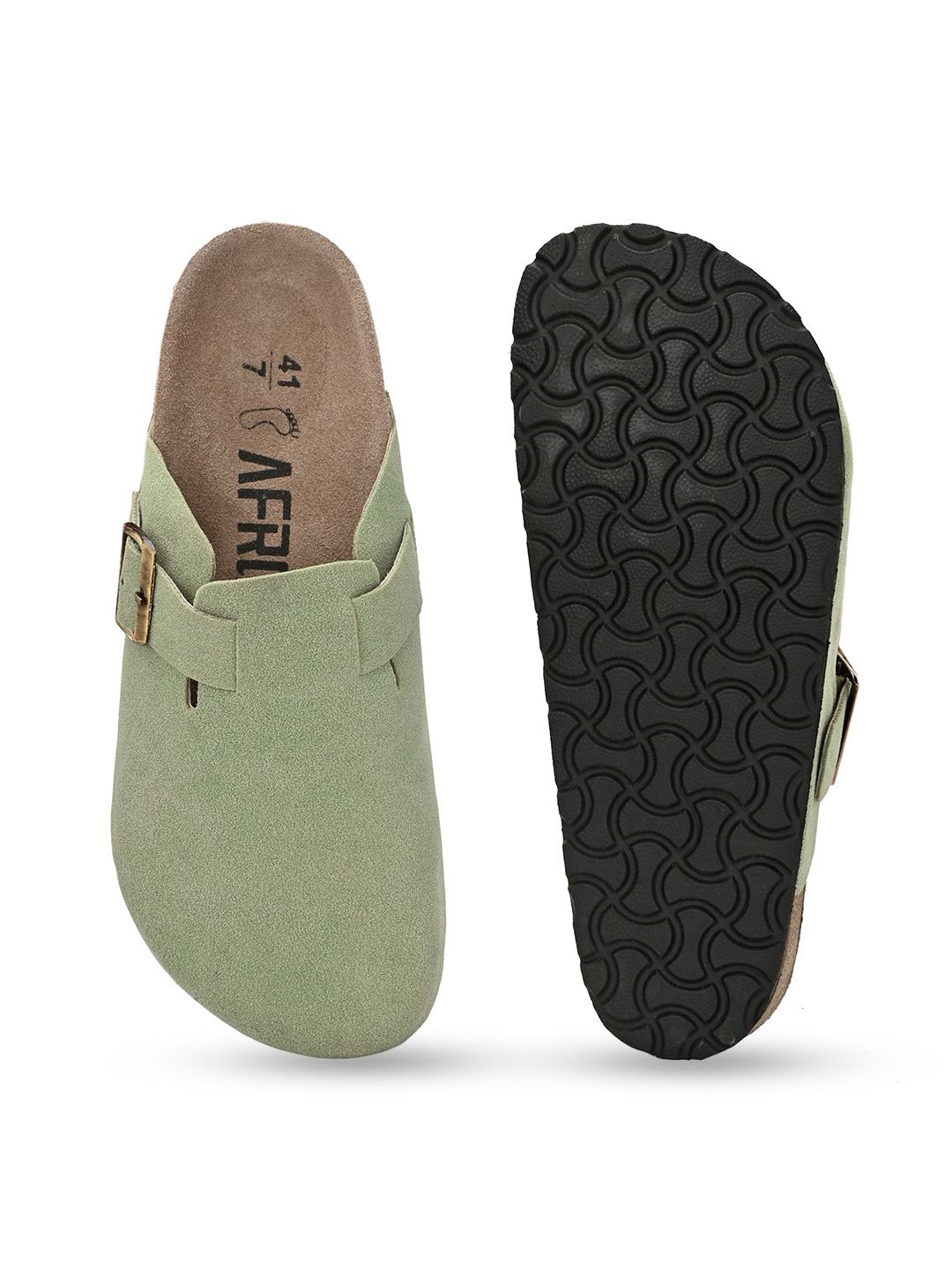 Buy AfroJack Men Mules with Buckles Flats - Flip Flops for Men