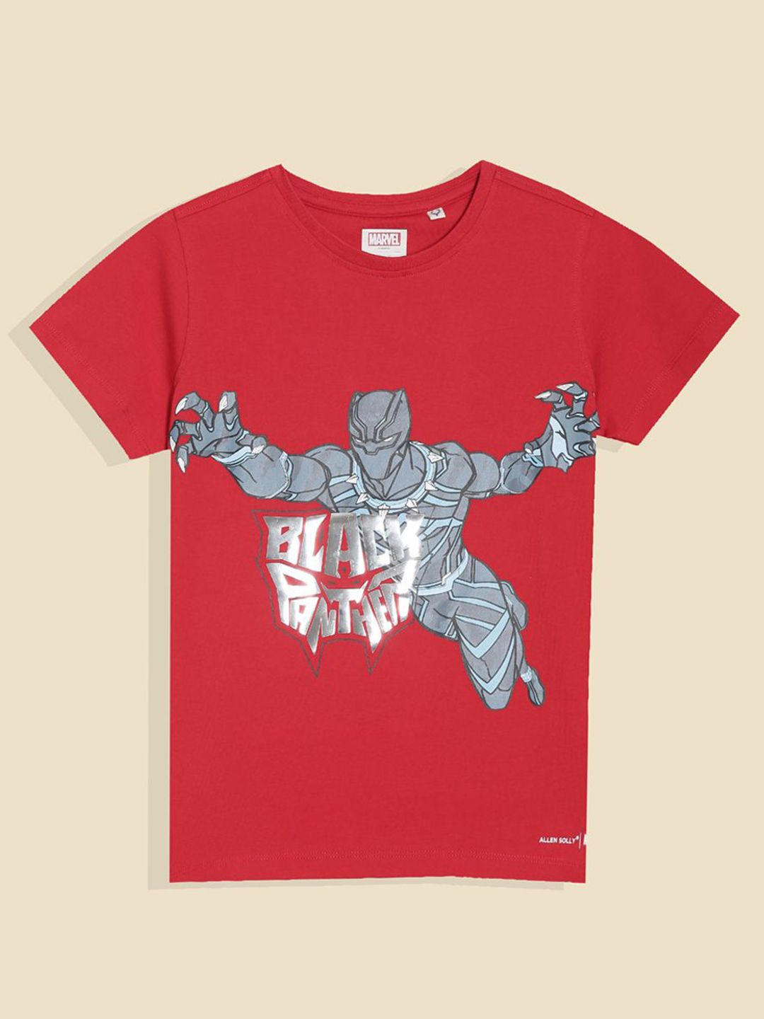 Allen Solly Junior Boys Printed Applique T-shirt