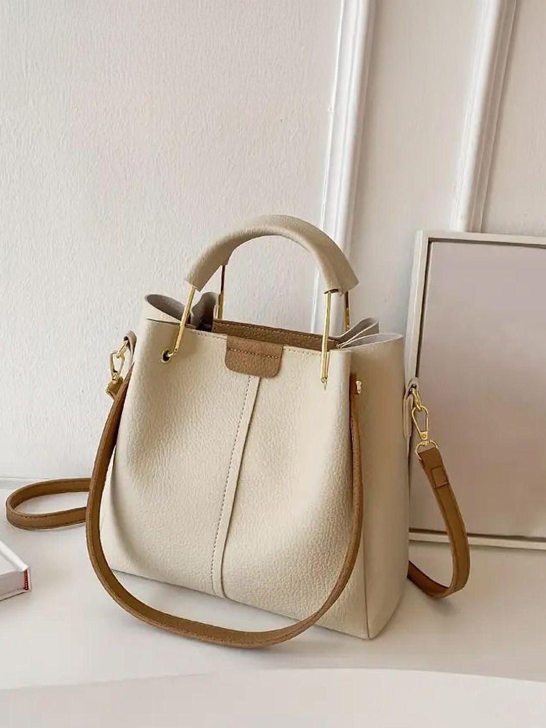 Buy Horse and Hash Textured PU Shoulder Bag - Handbags for Women