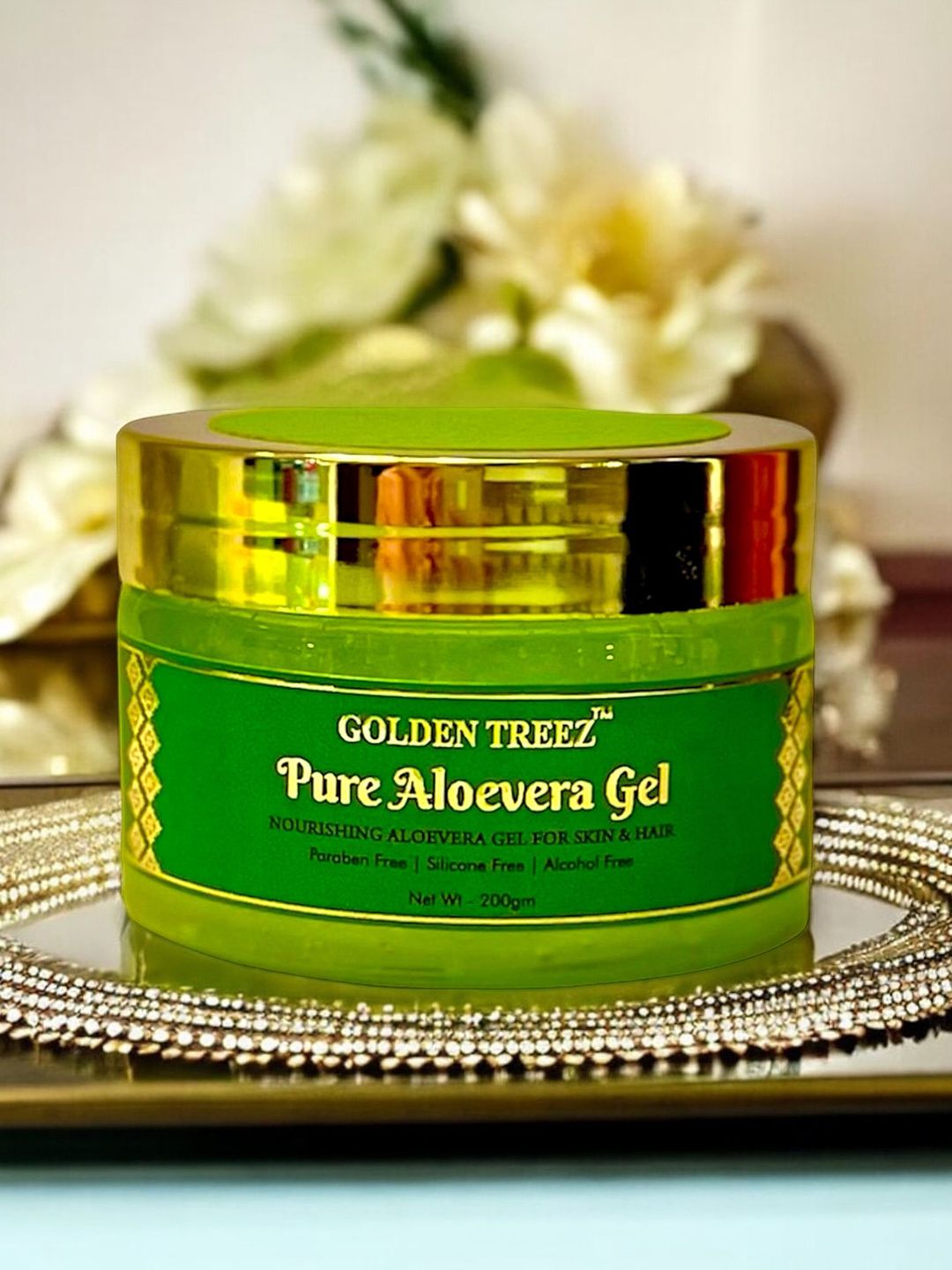 Buy Golden Treez Aloe Vera Gel For Face & Hair For Nourishment