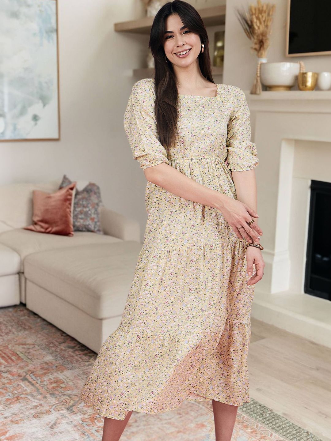 slim fit dress slacks Metallic Long Halter A-Line Dress by Juliet JT2503A Berry / 8 main image 1