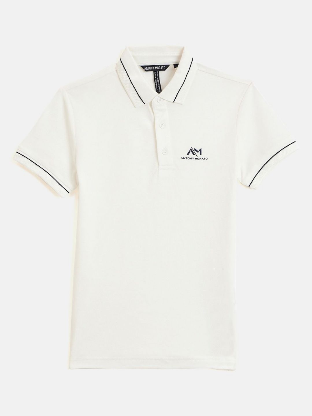 Antony Morato Boys Polo Collar Pure Cotton T-shirt