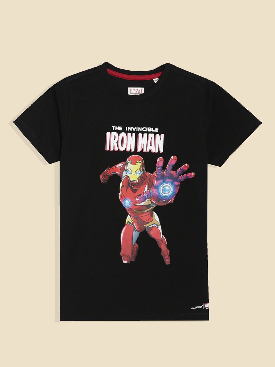 Allen Solly Junior Boys Printed Applique T-shirt