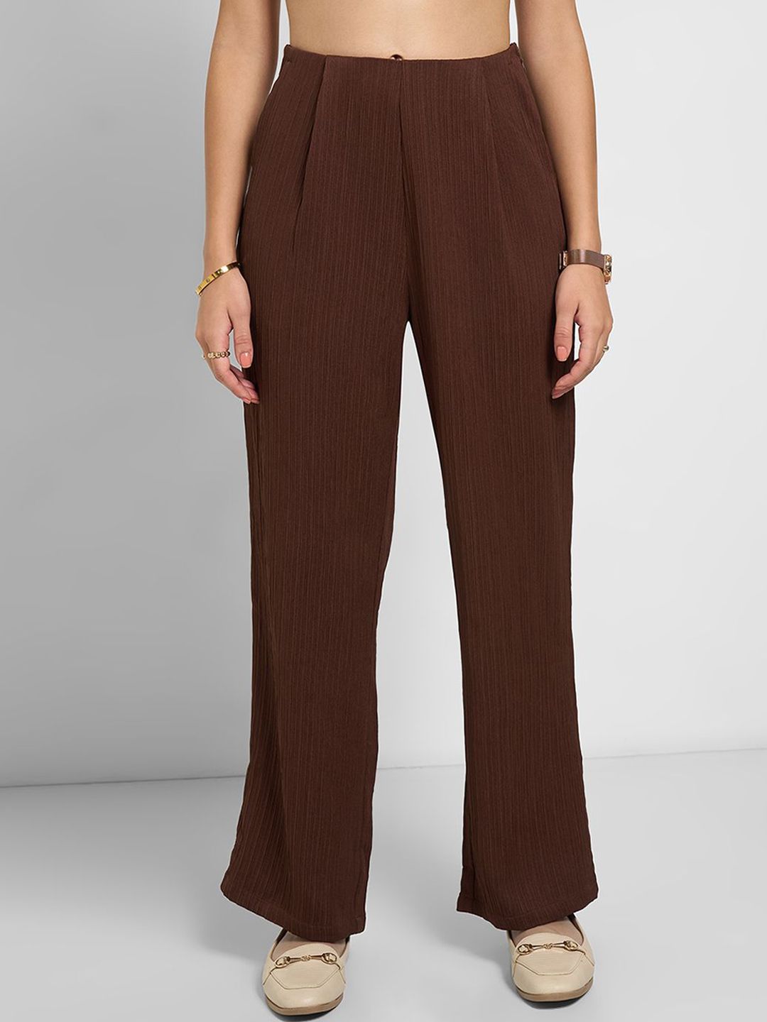 Annabelle by Pantaloons Women Straight Fit Trousers