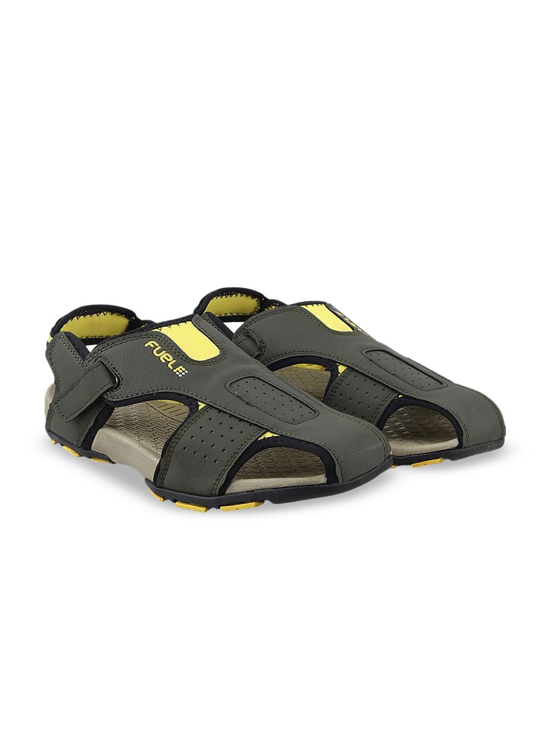 FUEL Men Textured Sports Sandals