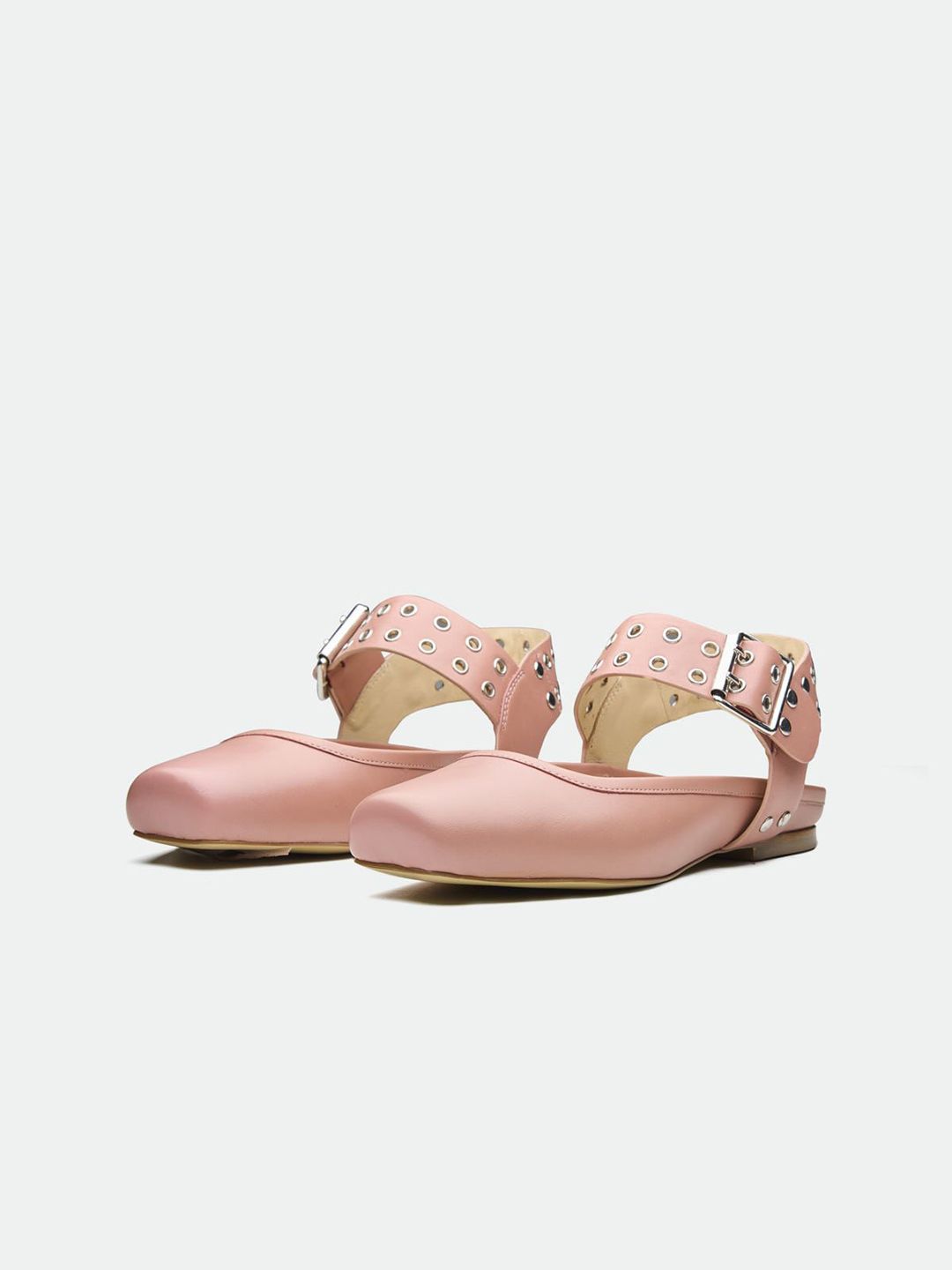 Women T-Strap Flats Oroh Women T-Strap Flats with Buckles