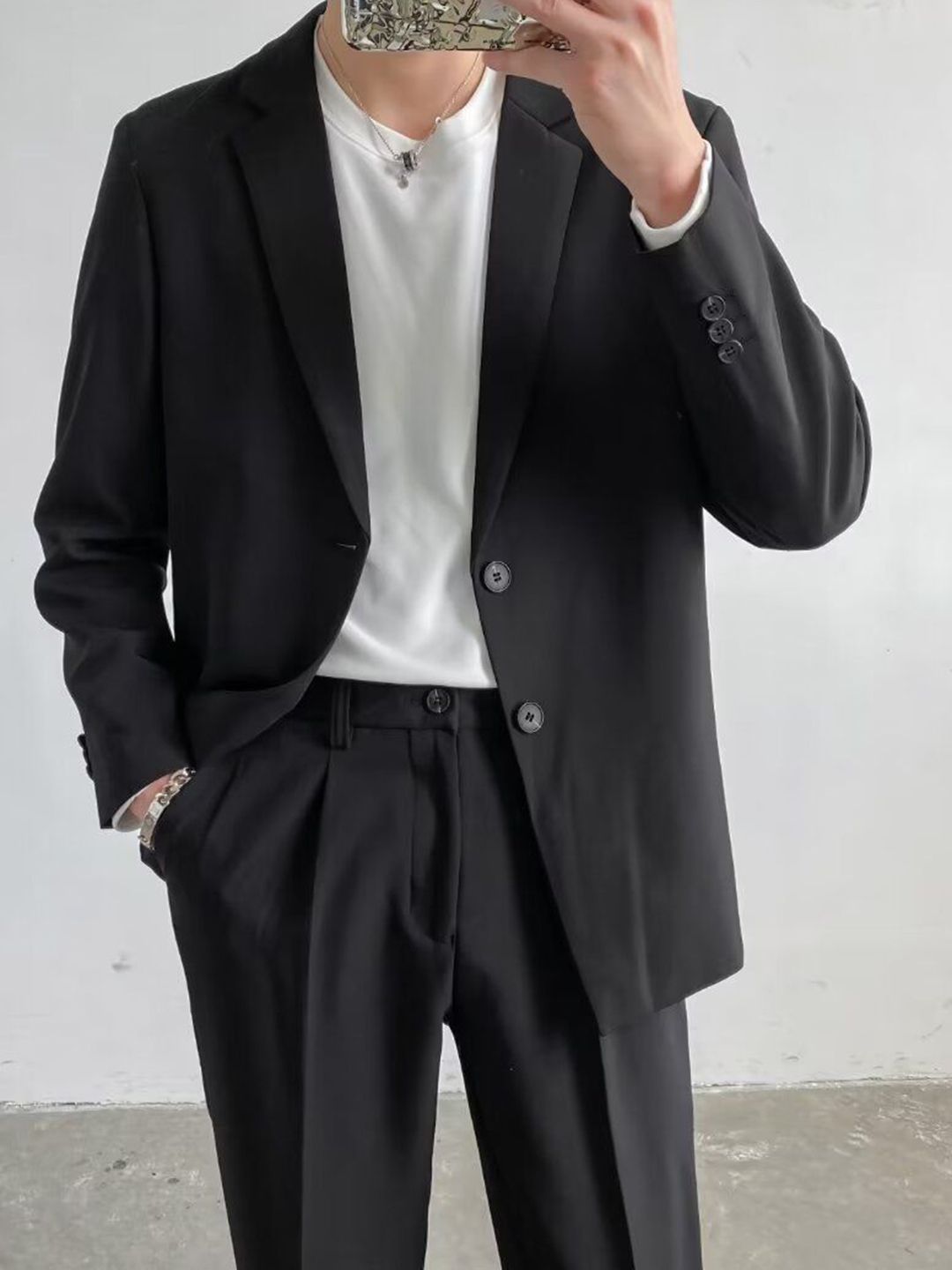 StyleCast Men Single Breasted Blazer