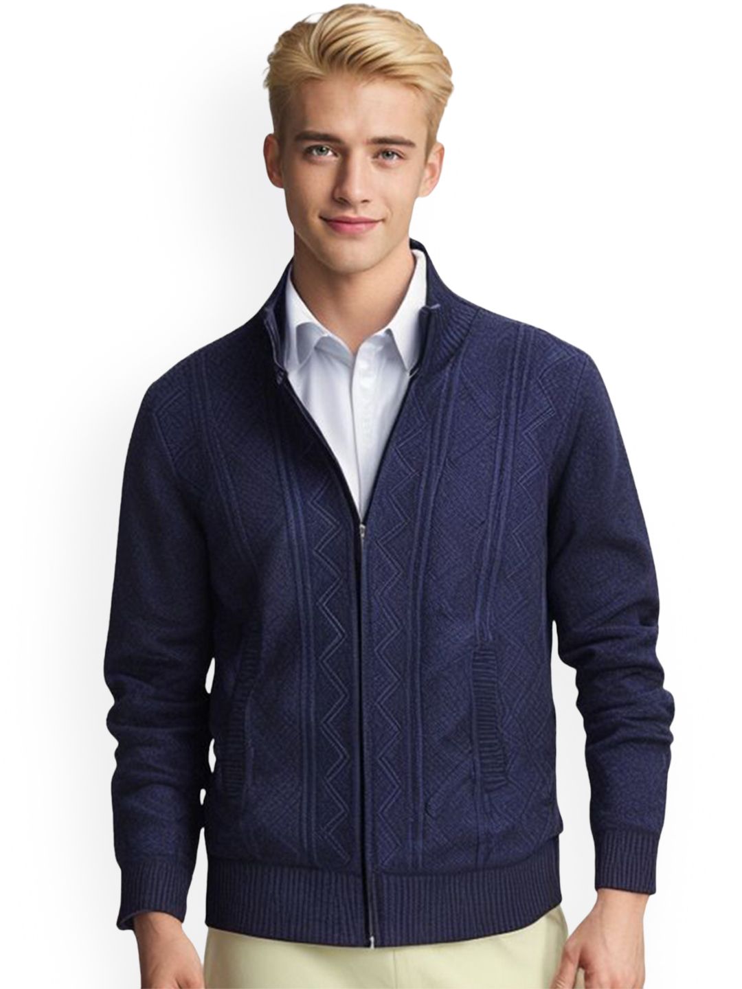 StyleCast x Revolte Men Lightweight Open Front Jacket