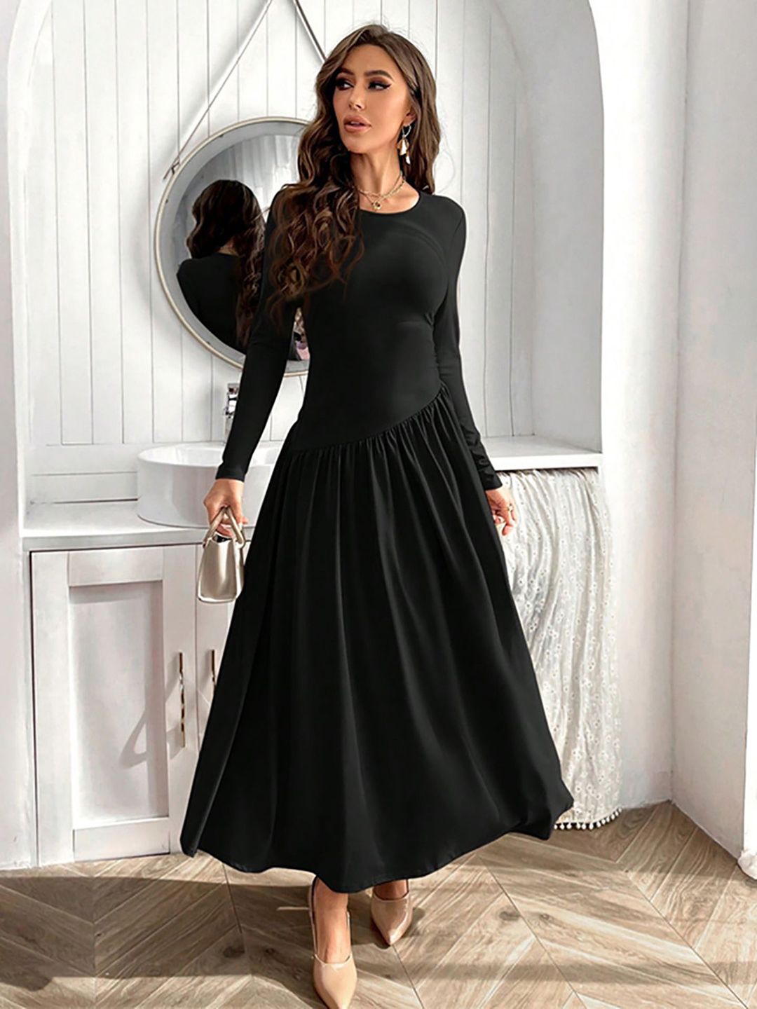 Buy StyleCast x Revolte Corset Maxi Dress With Gathered or Pleated Detailing - Dresses for Women 30762329 | Myntra Buy StyleCast x Revolte Corset Maxi Dress With Gathered or Pleated Detailing - Dresses for Women 30762329 | Myntra