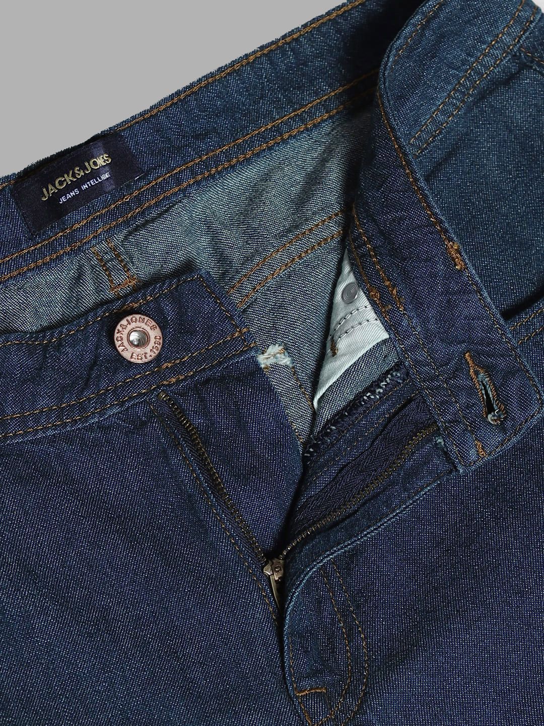 Pure Cotton Regular Fit Low-Rise Stretchable Jeans