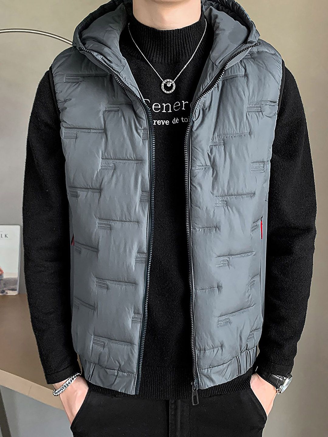 StyleCast x Revolte Men Hooded Padded Jacket
