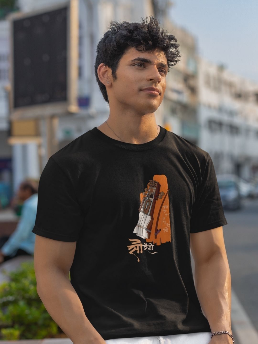 Buy The Mad Riyazi Unisex Graphic Printed Round Neck Cotton T