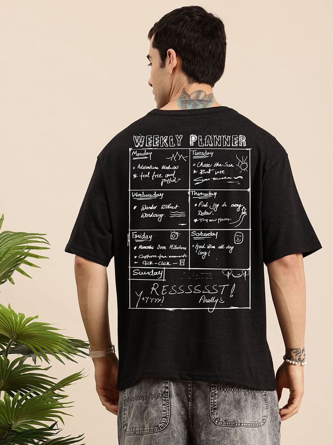 Mast & Harbour Men Printed T-shirt