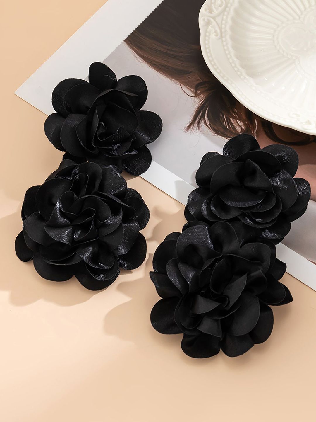 StyleCast x Revolte Floral Studs Earrings