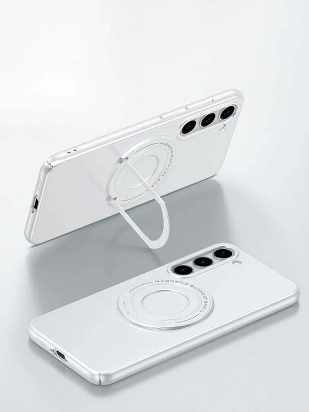 Luxury Kase Solid Printed Samsung Galaxy S24 5G Back Case Mobile Accessories