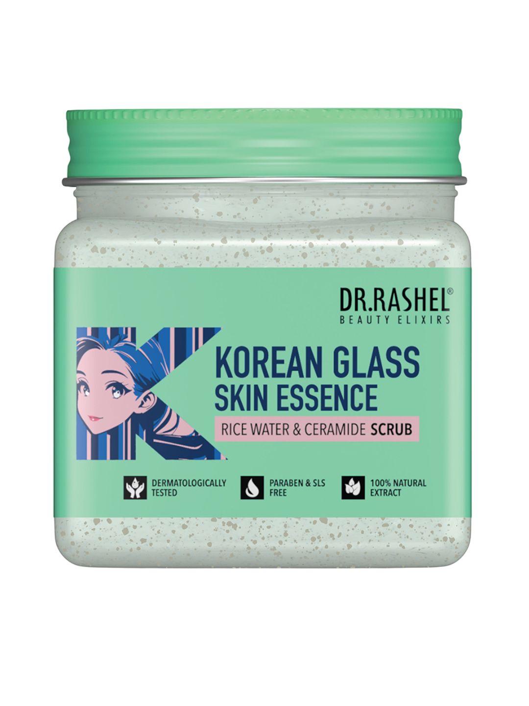 DR.RASHEL Korean Glass Skin Essence Scrub- 380 ml
