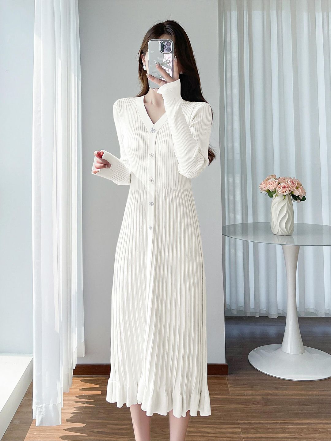 White Linen Dresses - Buy White Linen Dresses online in India