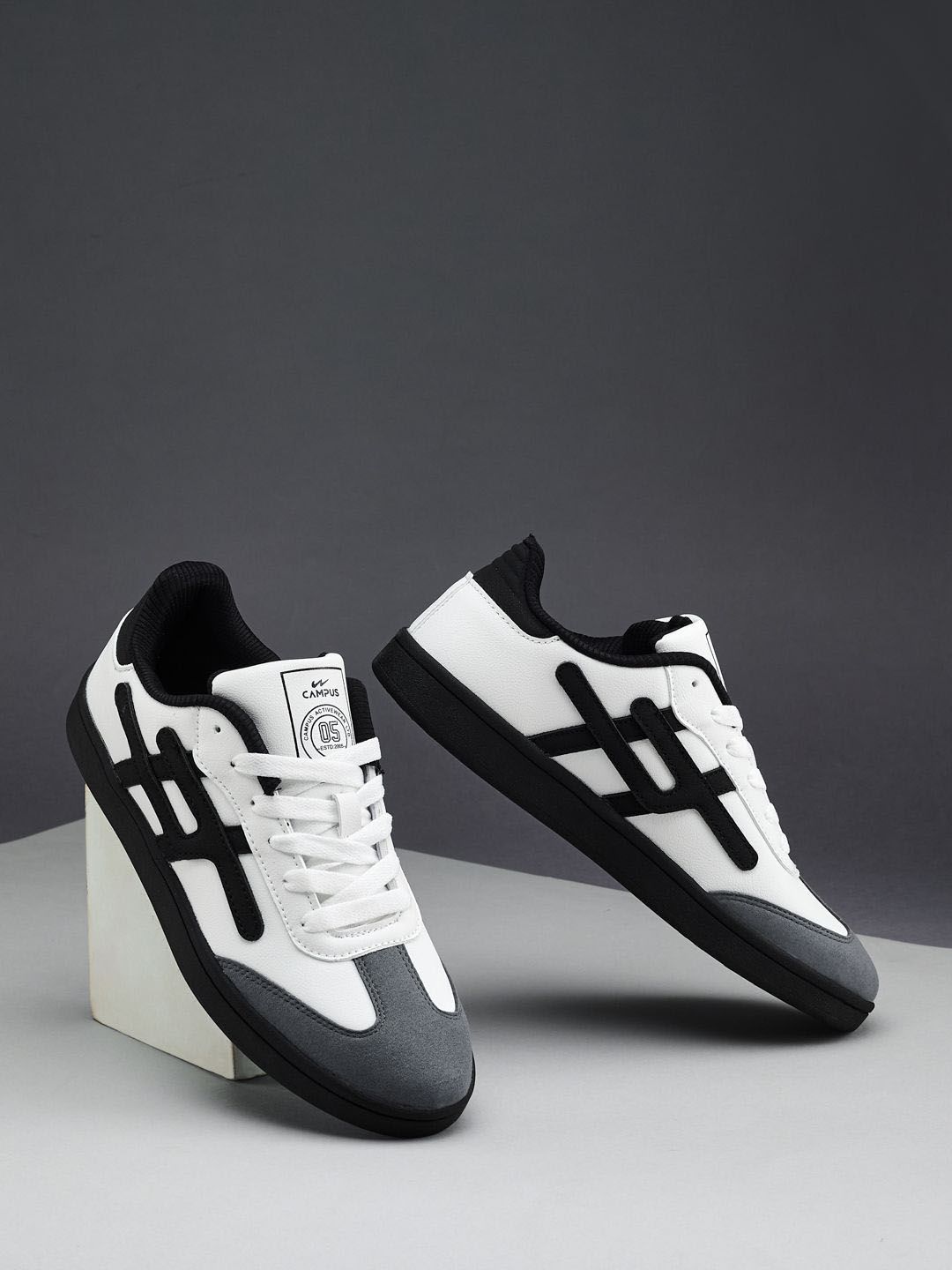 Campus Women HAVEN Colourblocked PU Sneakers Price in India