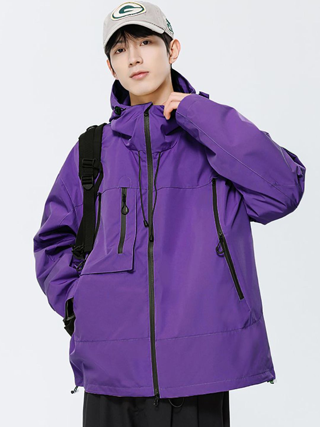 StyleCast x Revolte Men Hooded Tailored Jacket