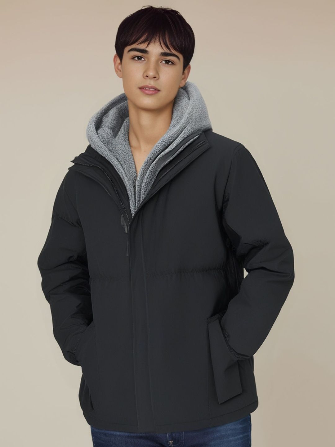 StyleCast x Revolte Men Parka Jacket