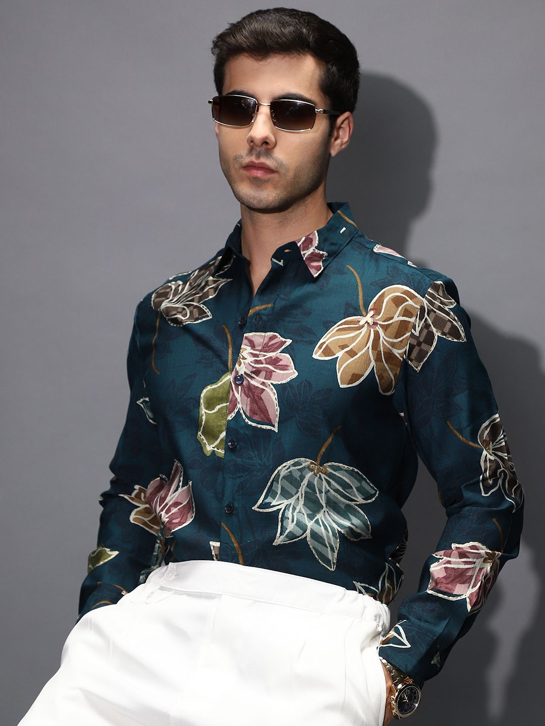 CAHOOT Men Comfort Printed Casual Shirt
