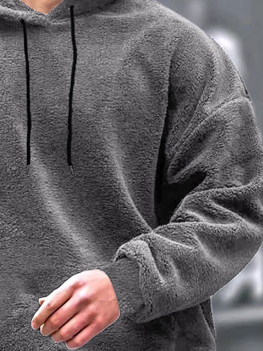 Buy StyleCast x Revolte Men Solid Hood Pullover Sweatshirt