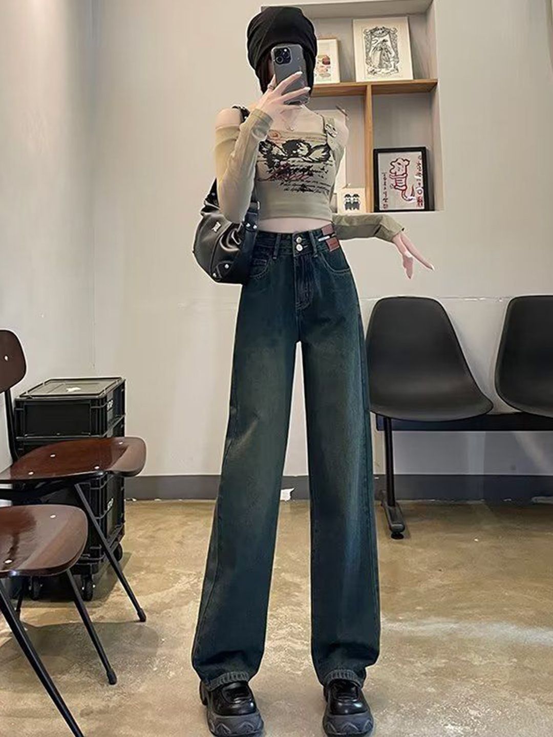 Buy StyleCast Women Straight Fit High-Rise Light Fade Jeans